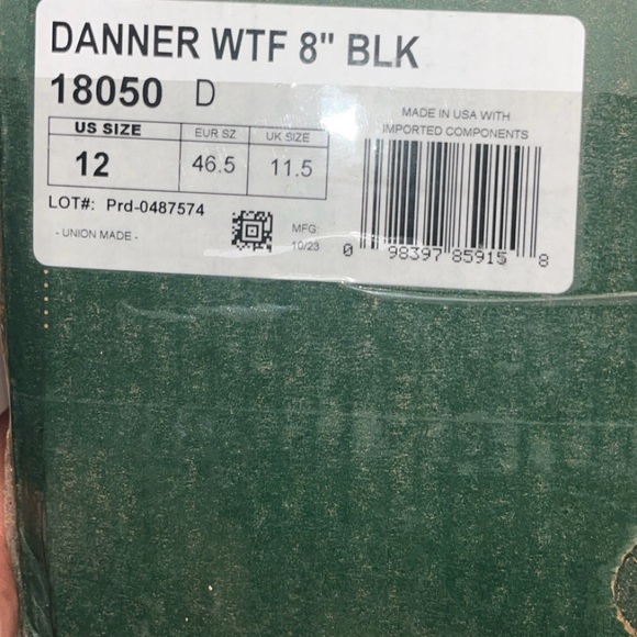 Danner Wildland boots